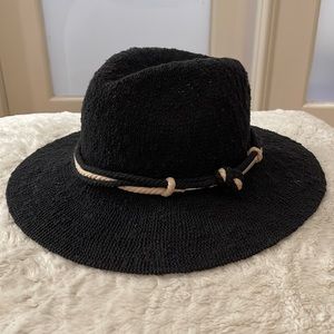 Womens black fedora